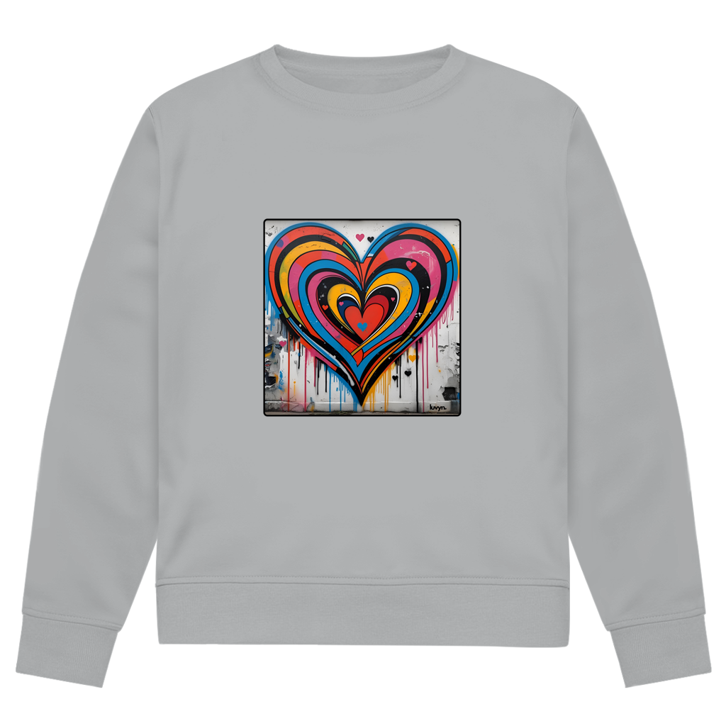 Herren Premium Bio Sweatshirt Heartcore