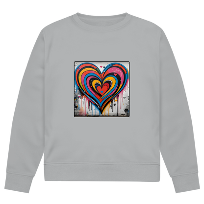 Herren Premium Bio Sweatshirt Heartcore
