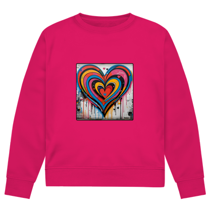 Herren Premium Bio Sweatshirt Heartcore
