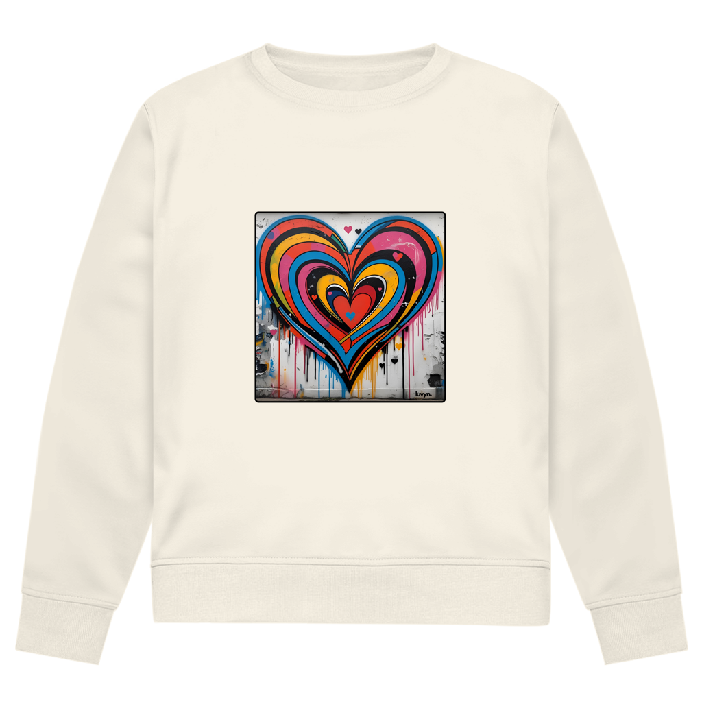 Herren Premium Bio Sweatshirt Heartcore