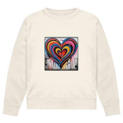 Herren Premium Bio Sweatshirt Heartcore