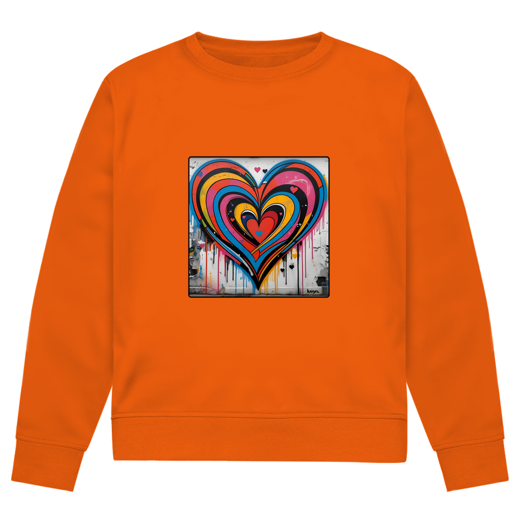 Herren Premium Bio Sweatshirt Heartcore