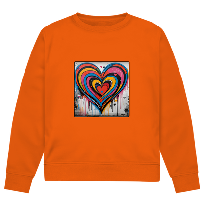 Herren Premium Bio Sweatshirt Heartcore
