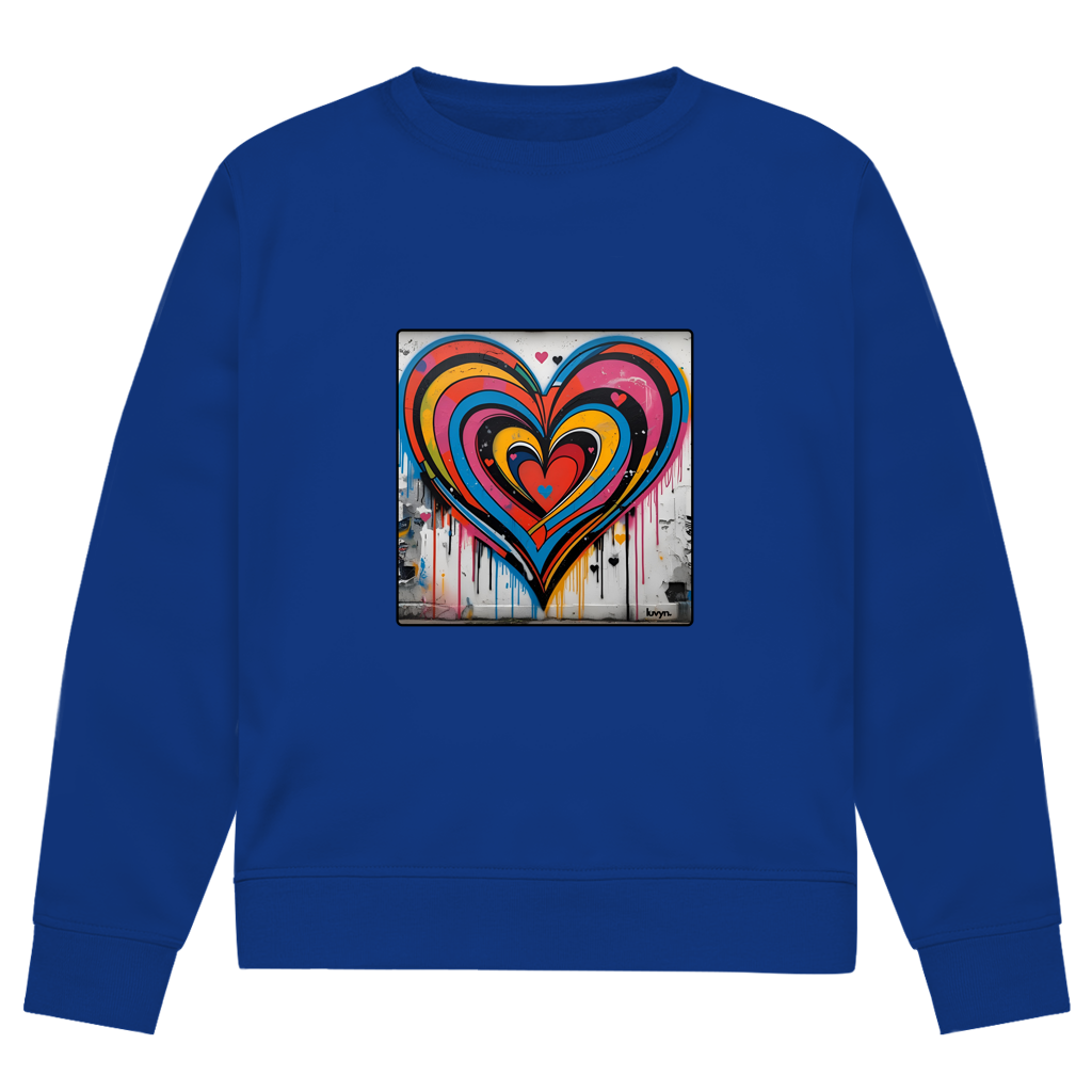 Herren Premium Bio Sweatshirt Heartcore