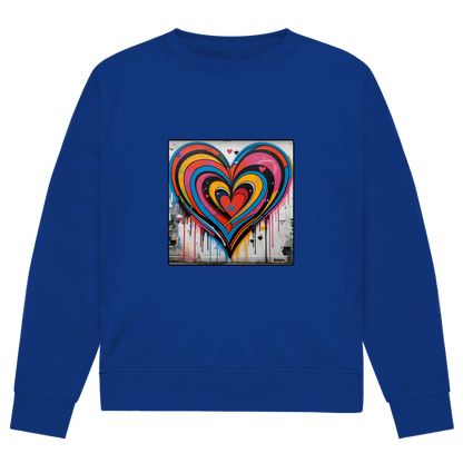 Herren Premium Bio Sweatshirt Heartcore