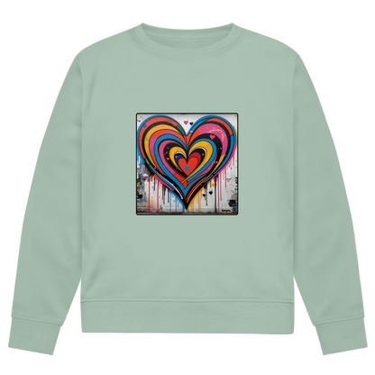 Herren Premium Bio Sweatshirt Heartcore