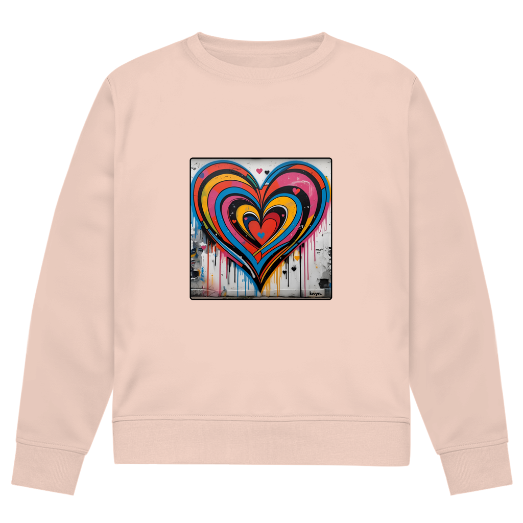 Herren Premium Bio Sweatshirt Heartcore