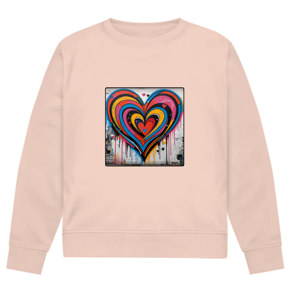 Herren Premium Bio Sweatshirt Heartcore