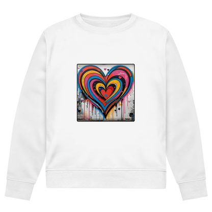 Herren Premium Bio Sweatshirt Heartcore