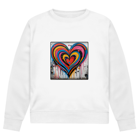 Herren Premium Bio Sweatshirt Heartcore