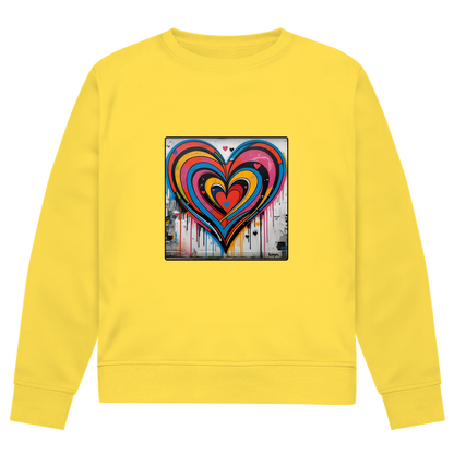 Herren Premium Bio Sweatshirt Heartcore