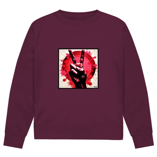 Herren Premium Bio Sweatshirt Piece of Peace