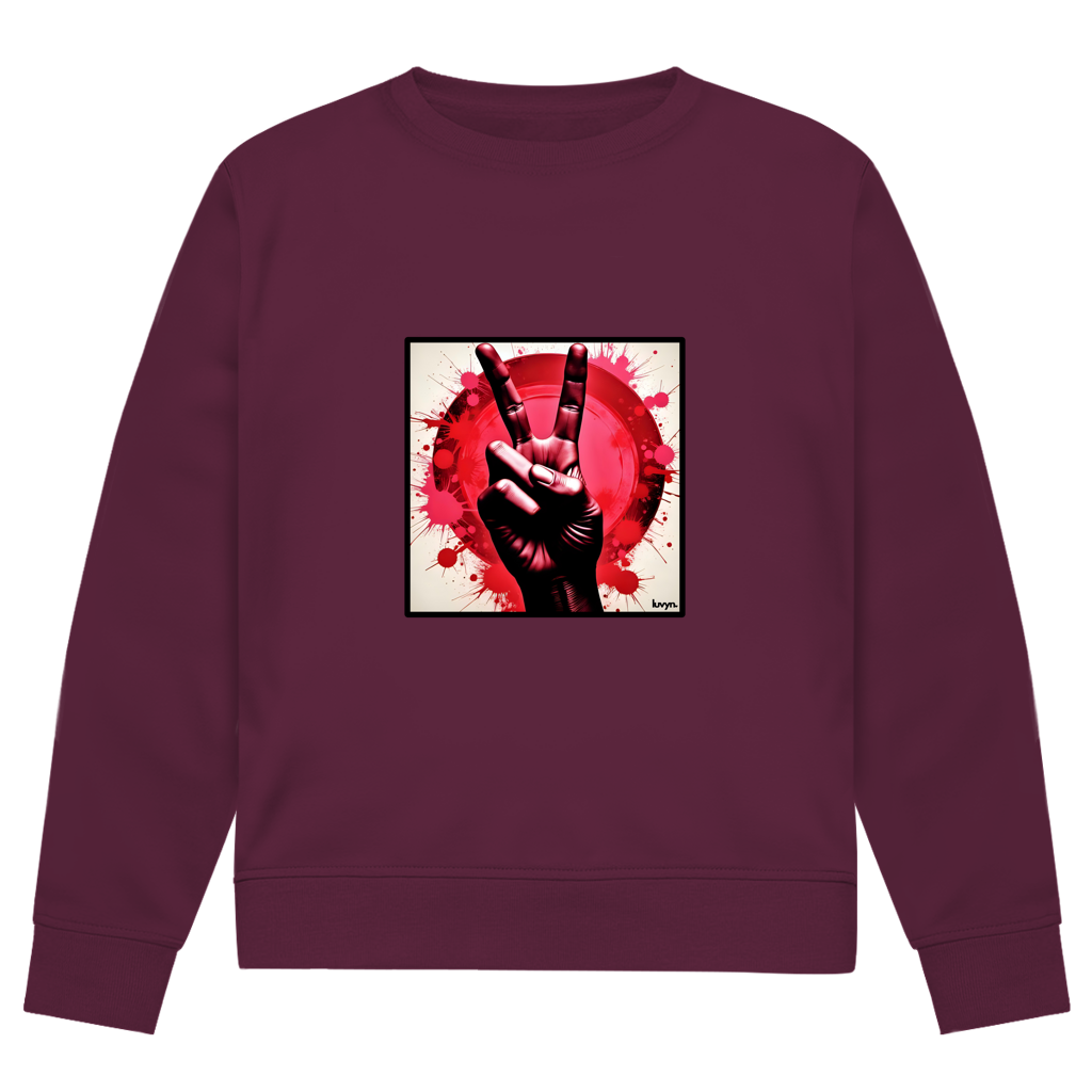 Herren Premium Bio Sweatshirt Piece of Peace