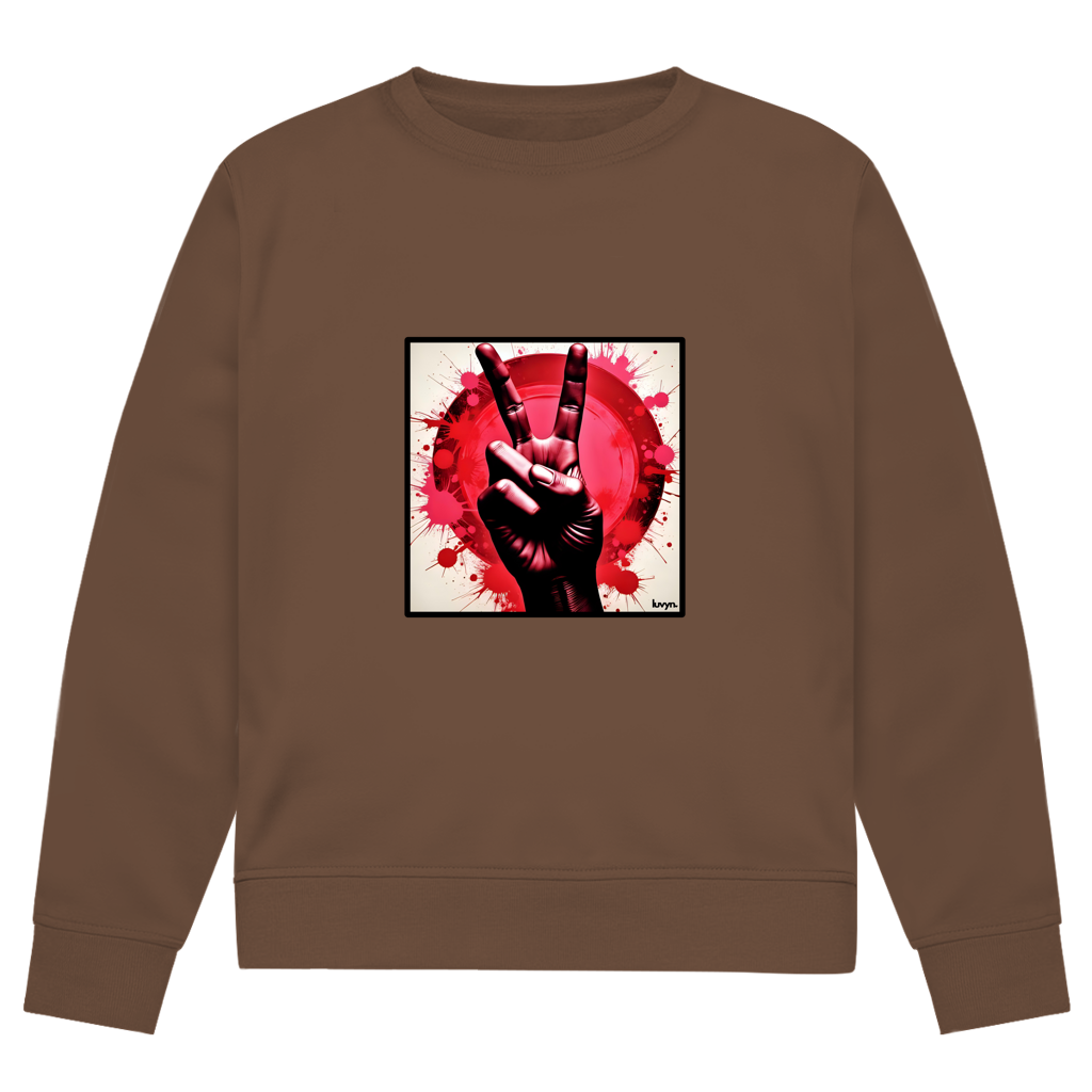 Herren Premium Bio Sweatshirt Piece of Peace