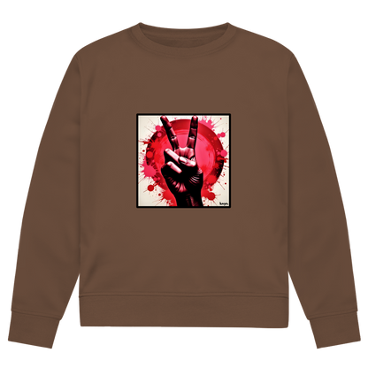 Herren Premium Bio Sweatshirt Piece of Peace