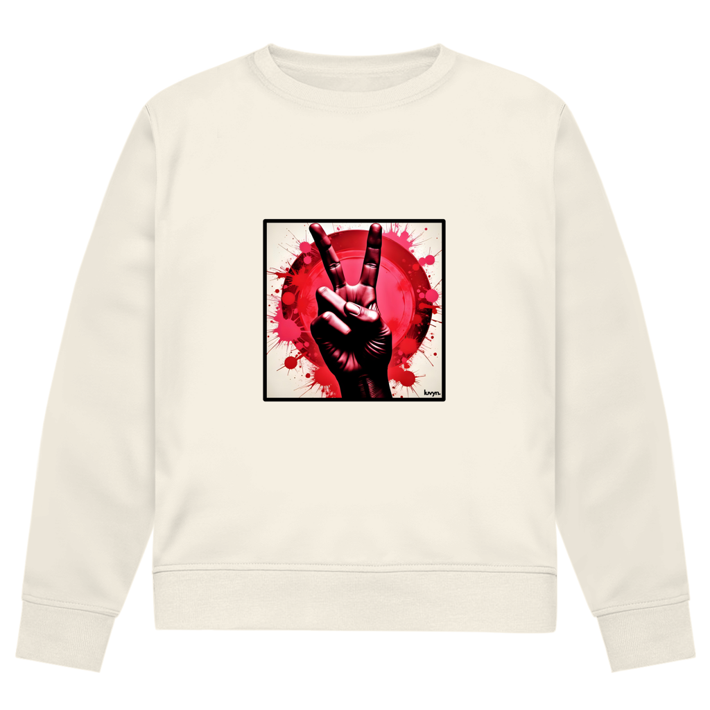 Herren Premium Bio Sweatshirt Piece of Peace