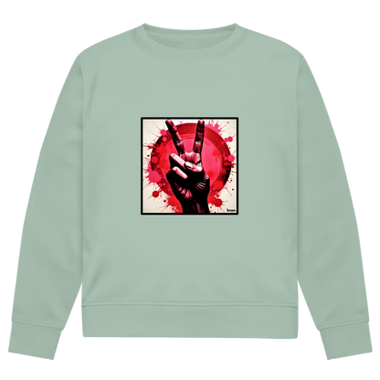 Herren Premium Bio Sweatshirt Piece of Peace