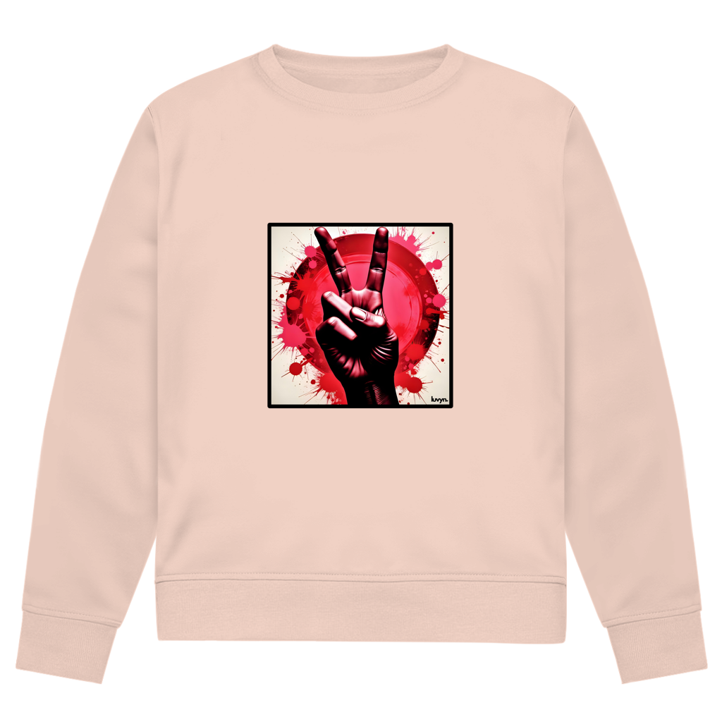 Herren Premium Bio Sweatshirt Piece of Peace