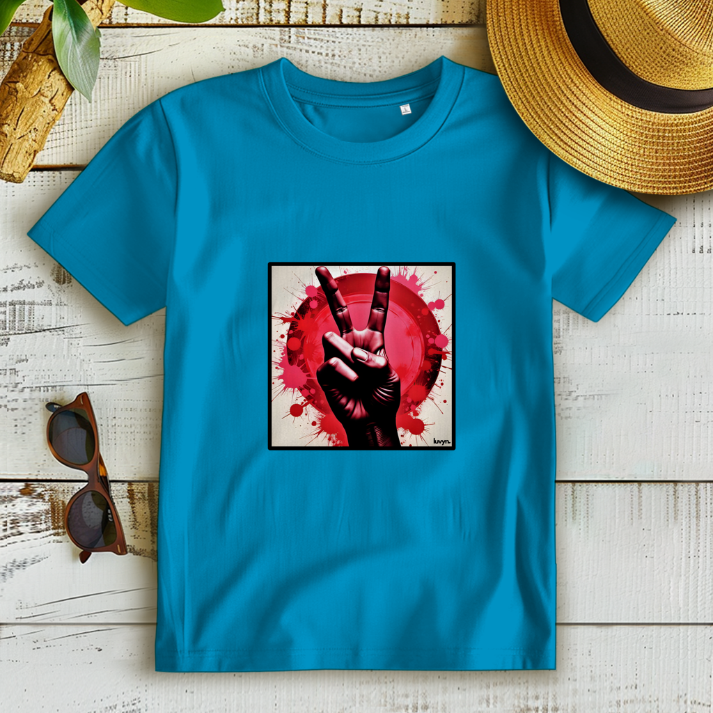 Damen Premium Bio T-Shirt Piece of Peace