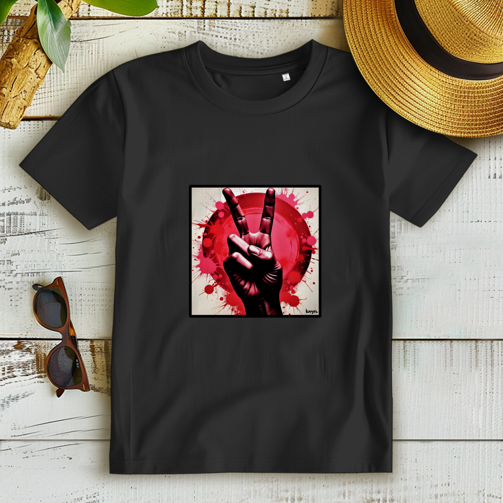 Damen Premium Bio T-Shirt Piece of Peace