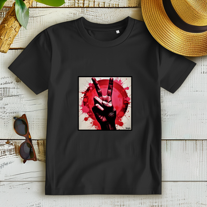 Damen Premium Bio T-Shirt Piece of Peace