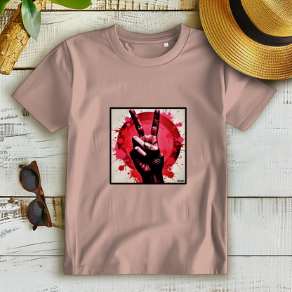 Damen Premium Bio T-Shirt Piece of Peace