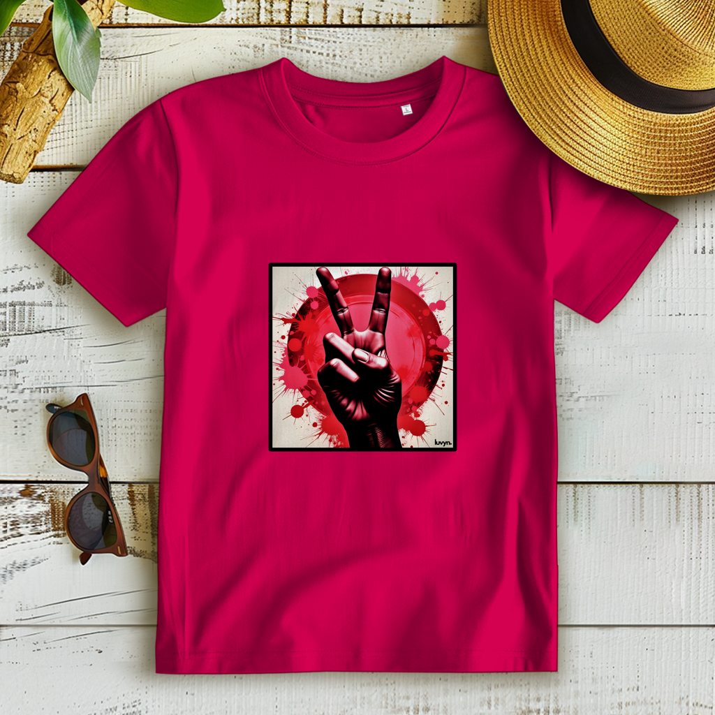 Damen Premium Bio T-Shirt Piece of Peace