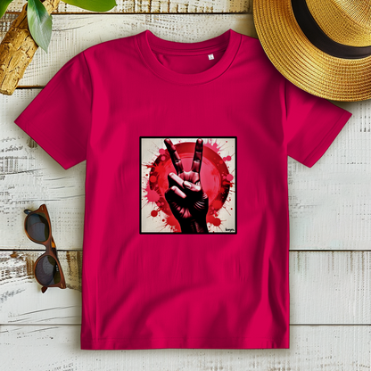 Damen Premium Bio T-Shirt Piece of Peace