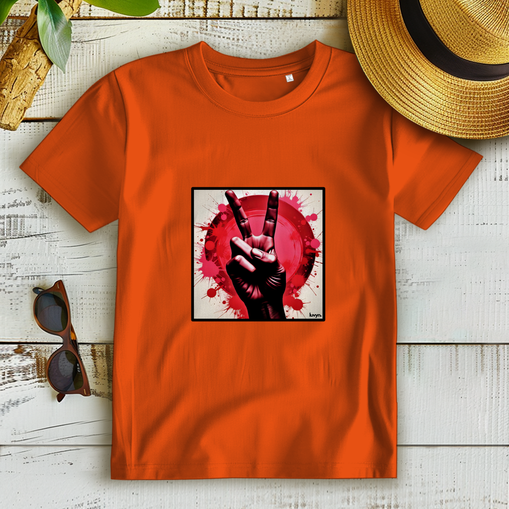 Damen Premium Bio T-Shirt Piece of Peace