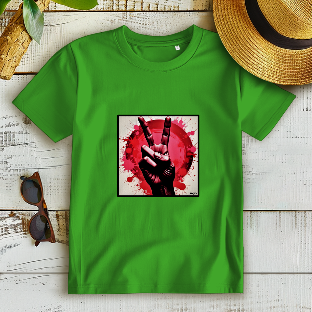 Damen Premium Bio T-Shirt Piece of Peace