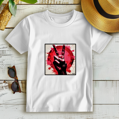 Damen Premium Bio T-Shirt Piece of Peace