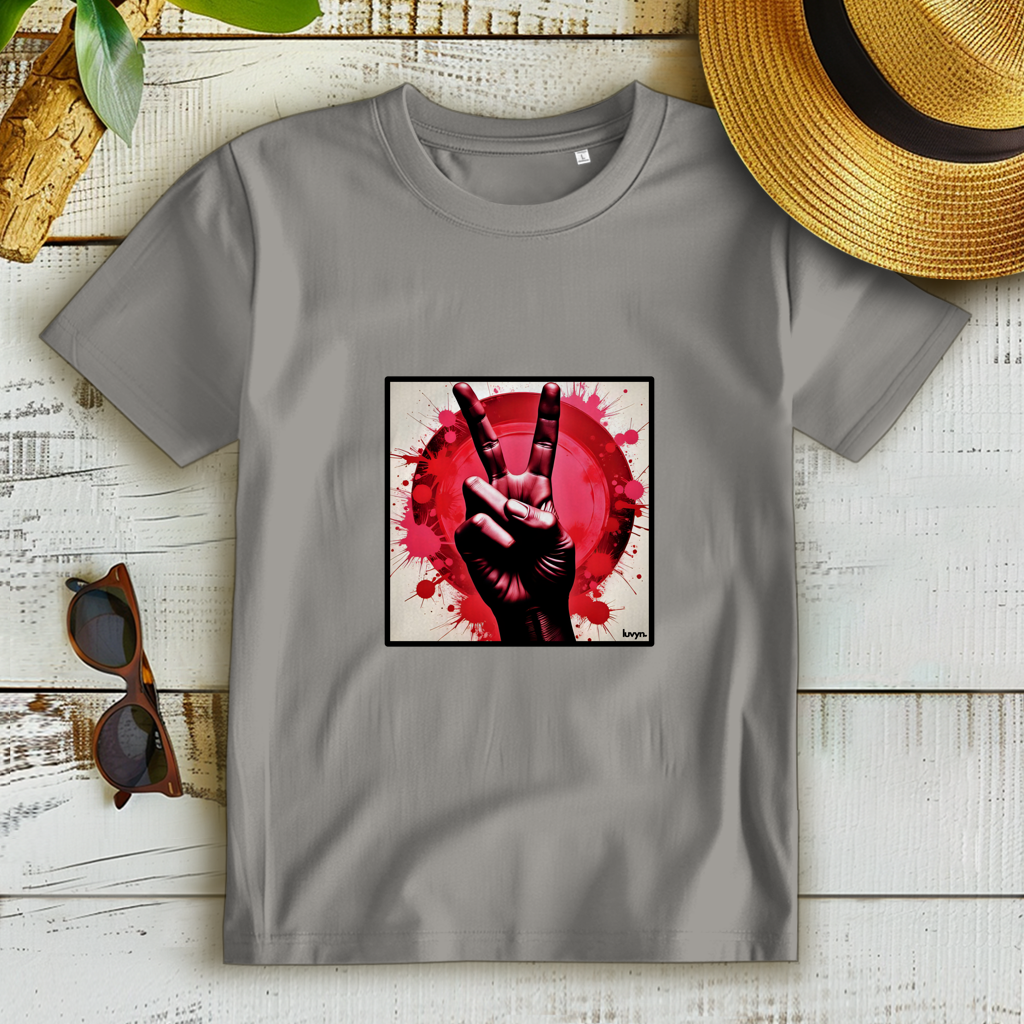 Damen Premium Bio T-Shirt Piece of Peace