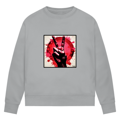 Damen Premium Bio Sweatshirt Piece of Peace