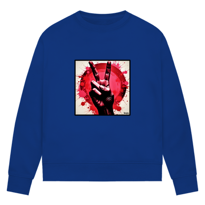 Damen Premium Bio Sweatshirt Piece of Peace