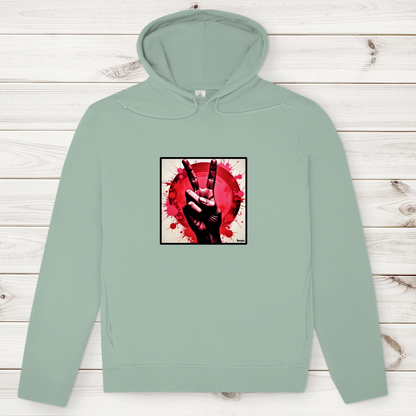 Herren Premium Bio Hoodie Piece of Peace