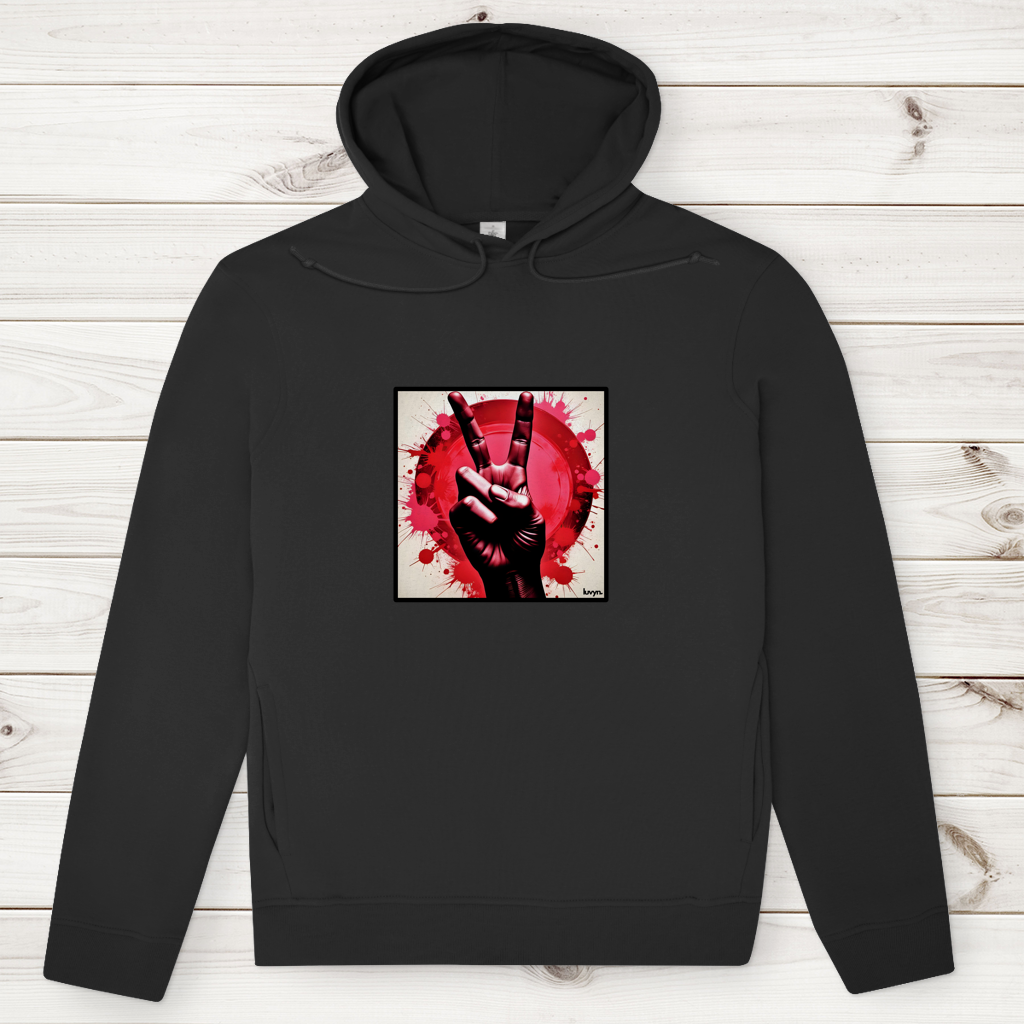 Herren Premium Bio Hoodie Piece of Peace