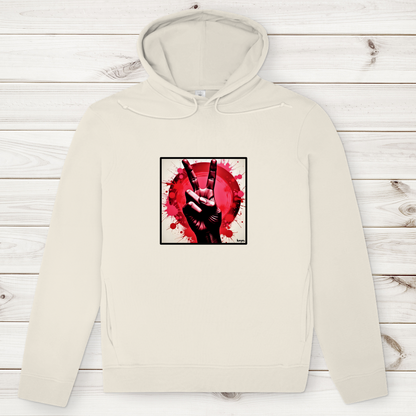 Herren Premium Bio Hoodie Piece of Peace
