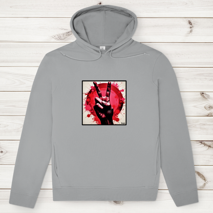 Herren Premium Bio Hoodie Piece of Peace