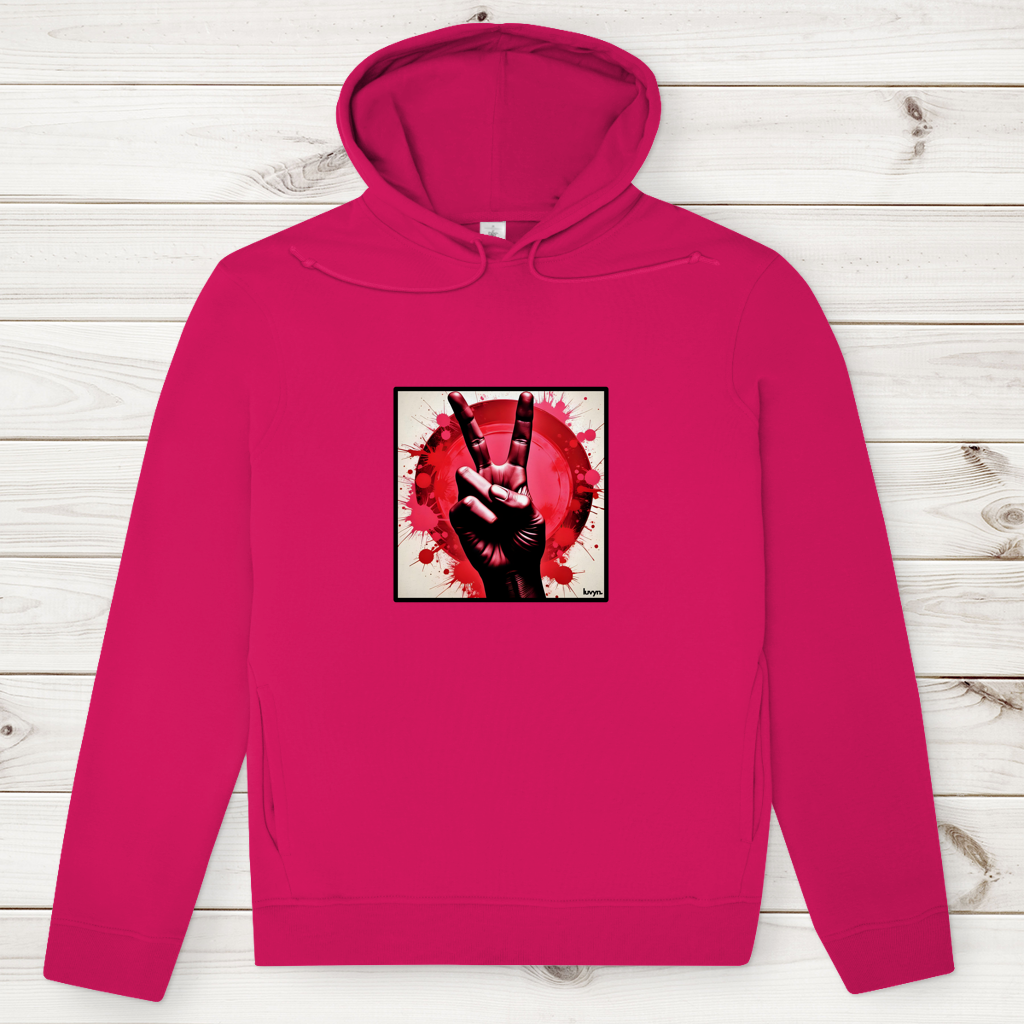 Herren Premium Bio Hoodie Piece of Peace