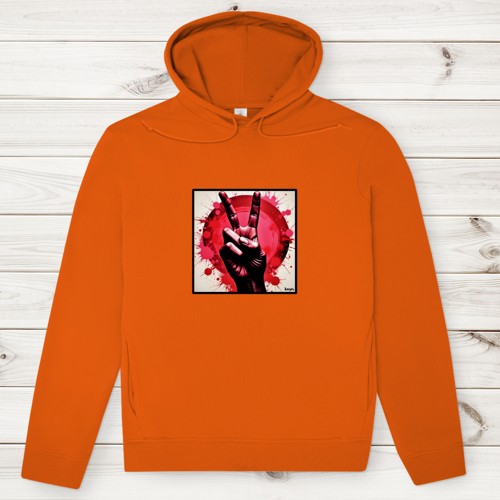 Herren Premium Bio Hoodie Piece of Peace