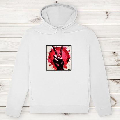 Herren Premium Bio Hoodie Piece of Peace