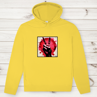 Herren Premium Bio Hoodie Piece of Peace