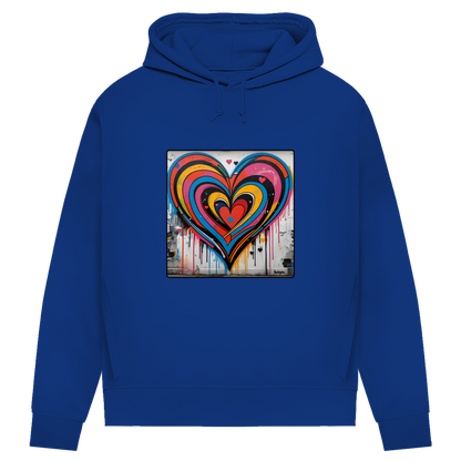 Damen Premium Bio Hoodie Heartcore