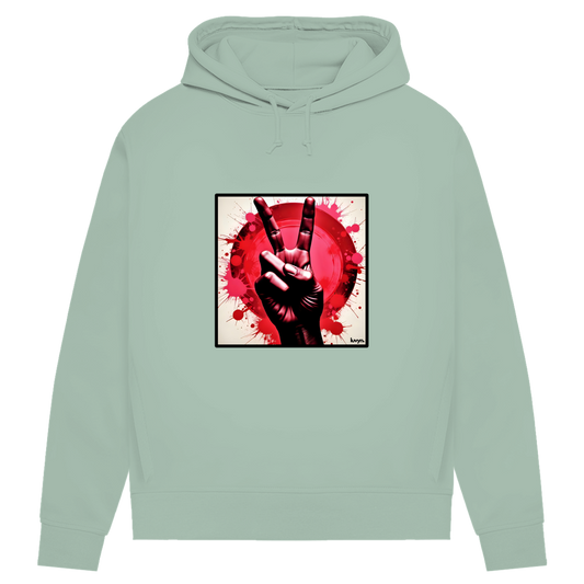 Damen Premium Bio Hoodie Piece of Peace