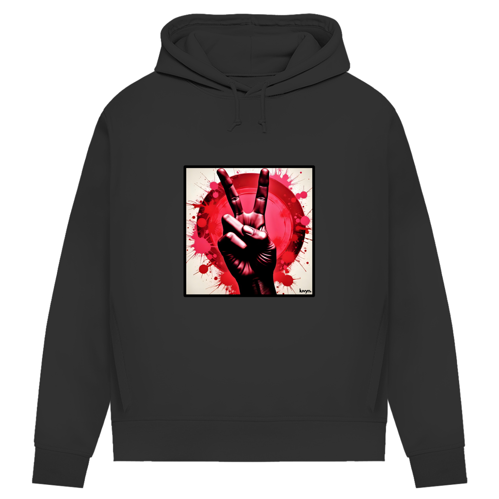 Damen Premium Bio Hoodie Piece of Peace