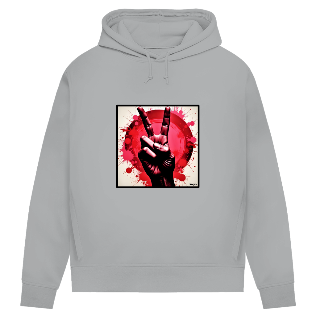 Damen Premium Bio Hoodie Piece of Peace