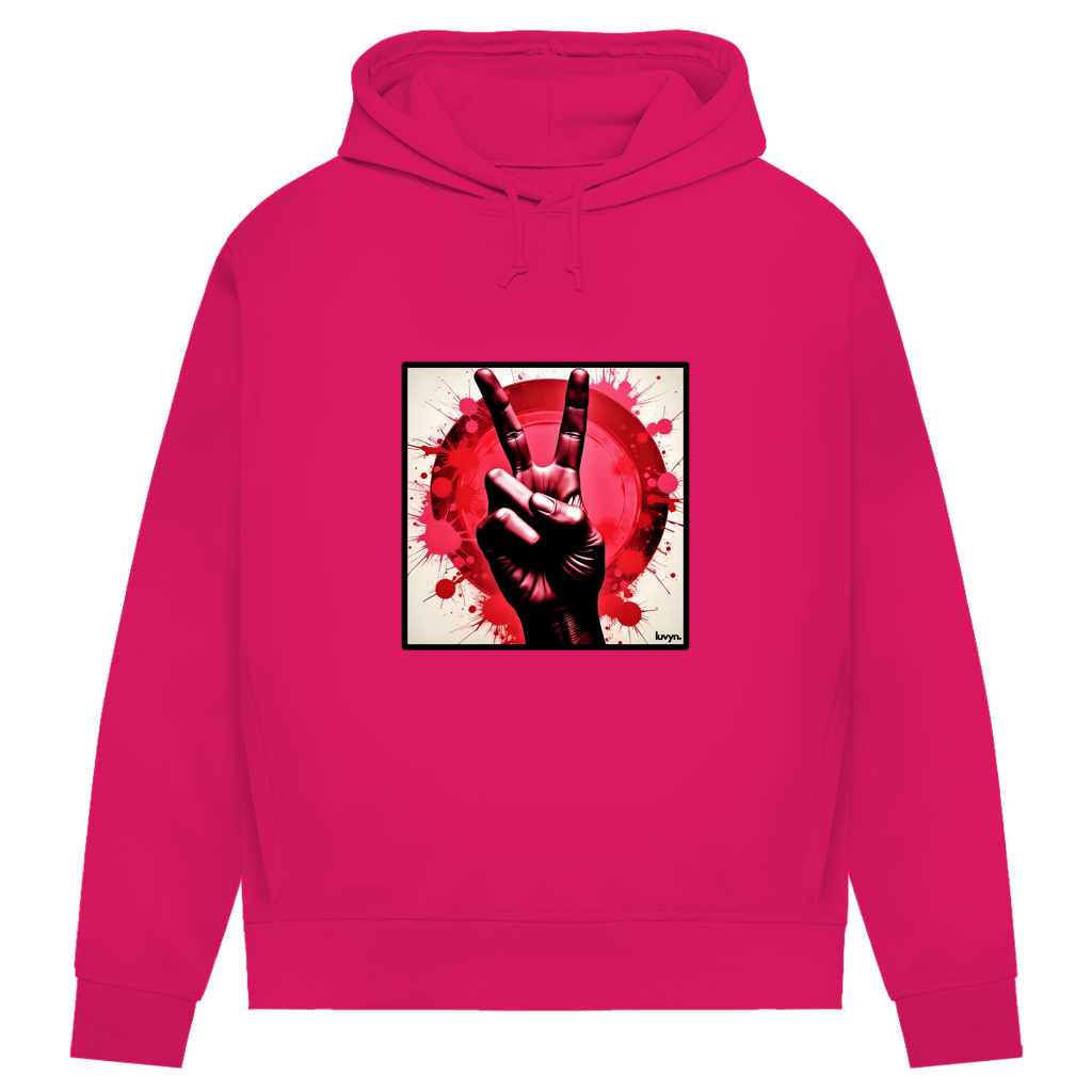 Damen Premium Bio Hoodie Piece of Peace