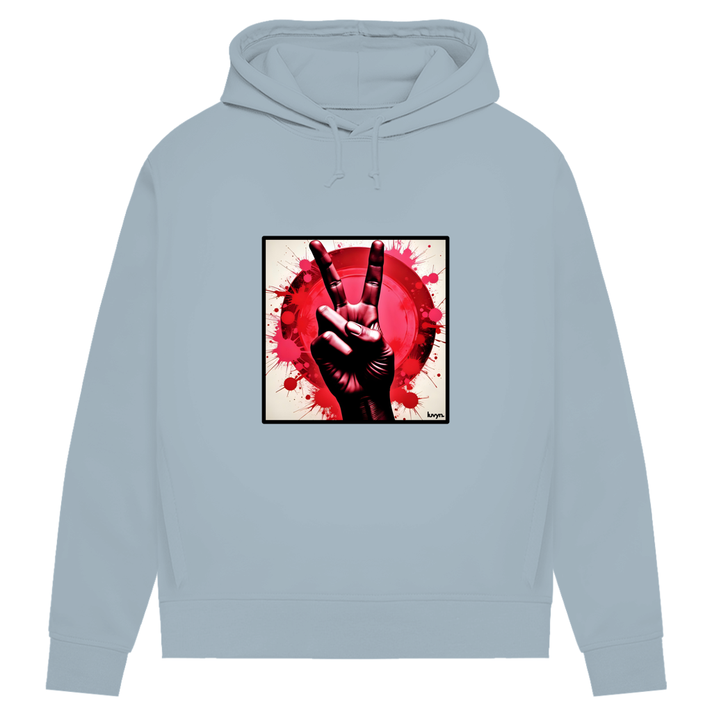 Damen Premium Bio Hoodie Piece of Peace