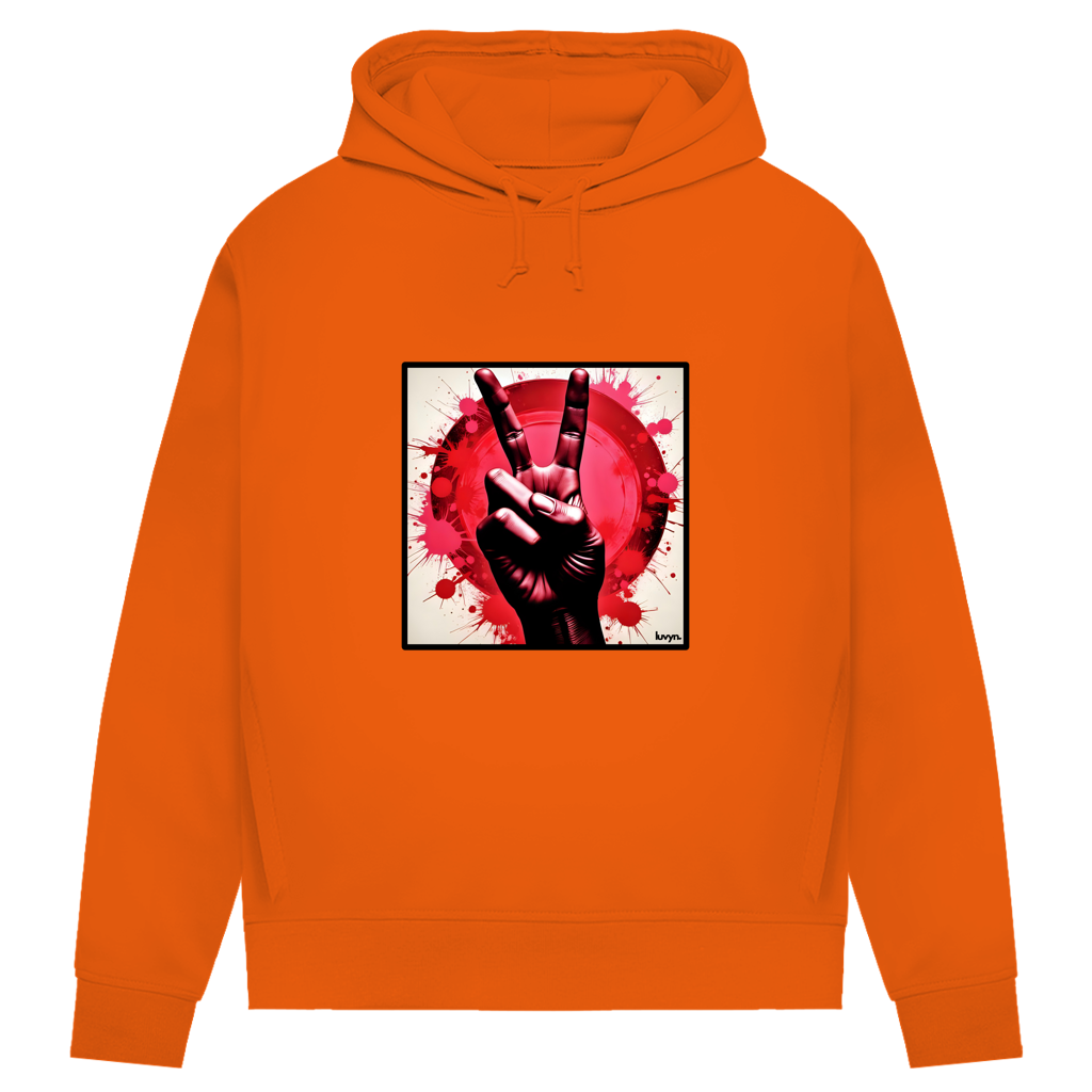 Damen Premium Bio Hoodie Piece of Peace