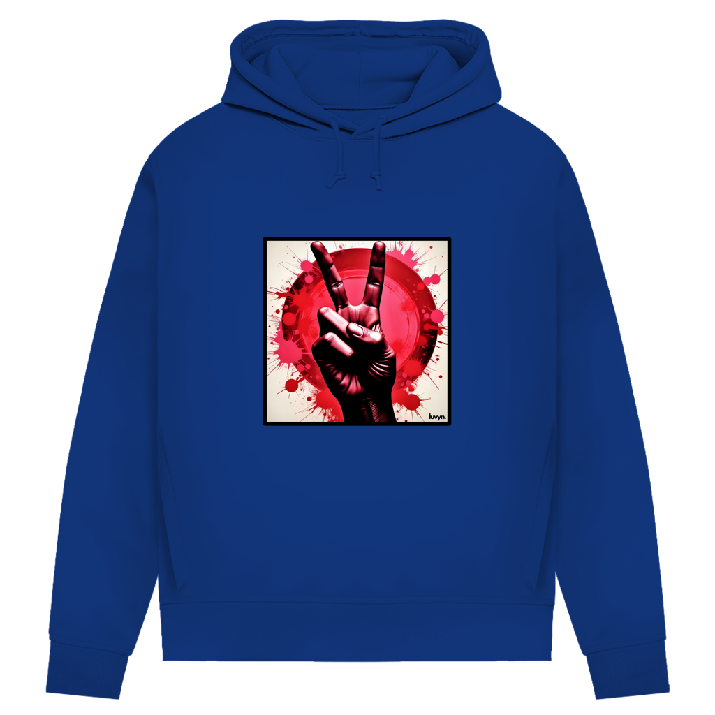 Damen Premium Bio Hoodie Piece of Peace